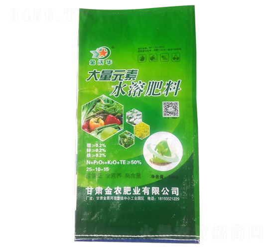 大量元素水溶肥料25-10-15-金農肥業(yè)