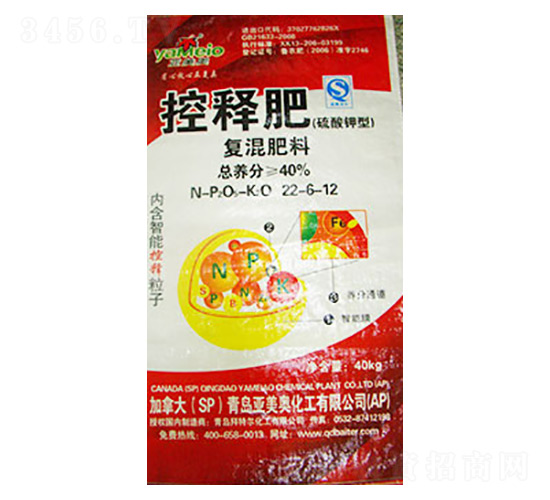 硫酸鉀型復(fù)混肥料22-6-12-拜特爾