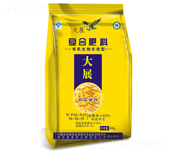 40kg復(fù)合肥料15-10-15-大展-多來利