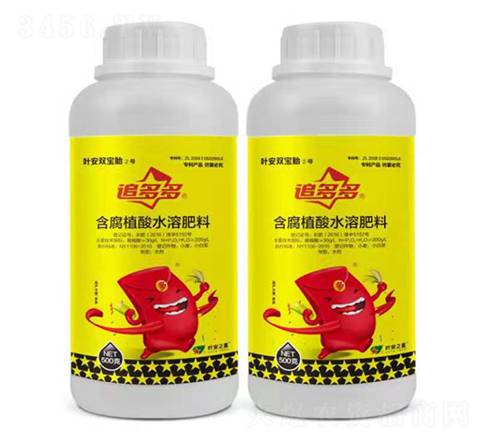 含腐植酸水溶肥料-追多多-葉安雙寶胎②號-葉安之星