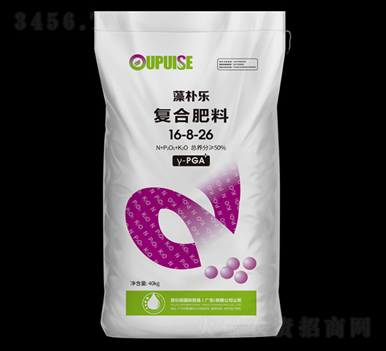 藻樸樂復合肥料16-8-26-普樂斯