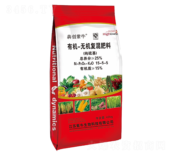有機-無機復混肥料15-5-5-犇創(chuàng)紫牛