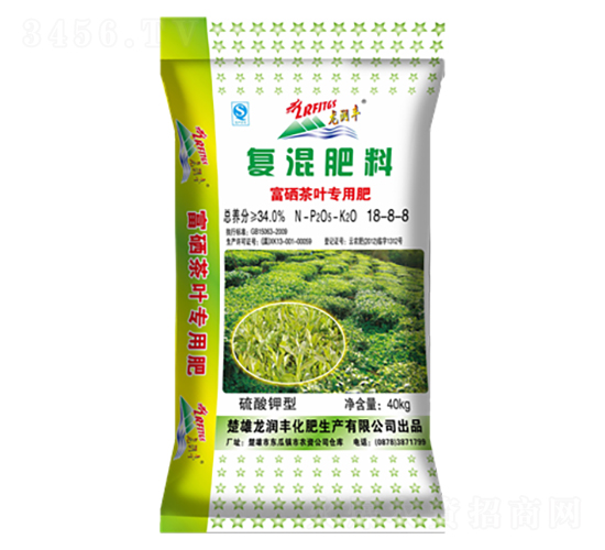 富硒茶葉專(zhuān)用復(fù)混肥料18-8-8-龍潤(rùn)豐