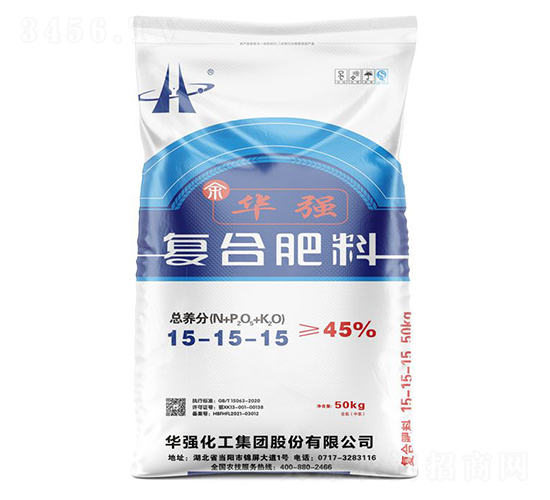 50kg復合肥料15-15-15-余華強-華強化工集團