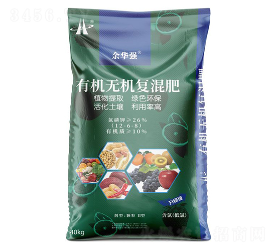 有機無機復(fù)混肥12-6-8-余華強-華強化工集團
