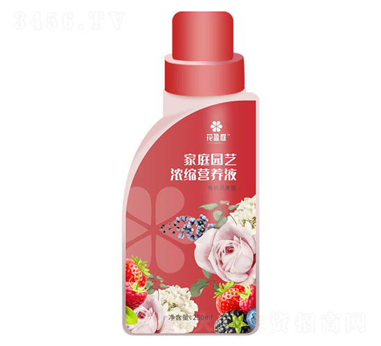 250ml家庭園藝濃縮營養(yǎng)液（有機(jī)花果型）-花盈庭-華強(qiáng)化工集團(tuán)