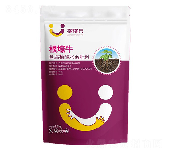 含腐植酸水溶肥料-根壕牛-稼稼樂