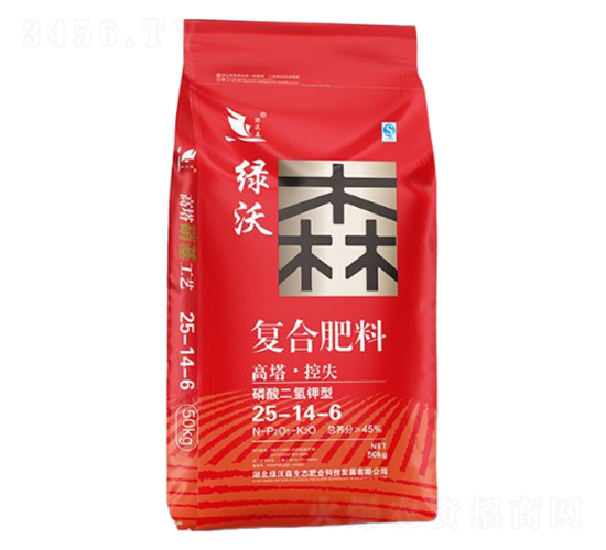 磷酸二氫鉀型復合肥料25-14-6-綠沃森